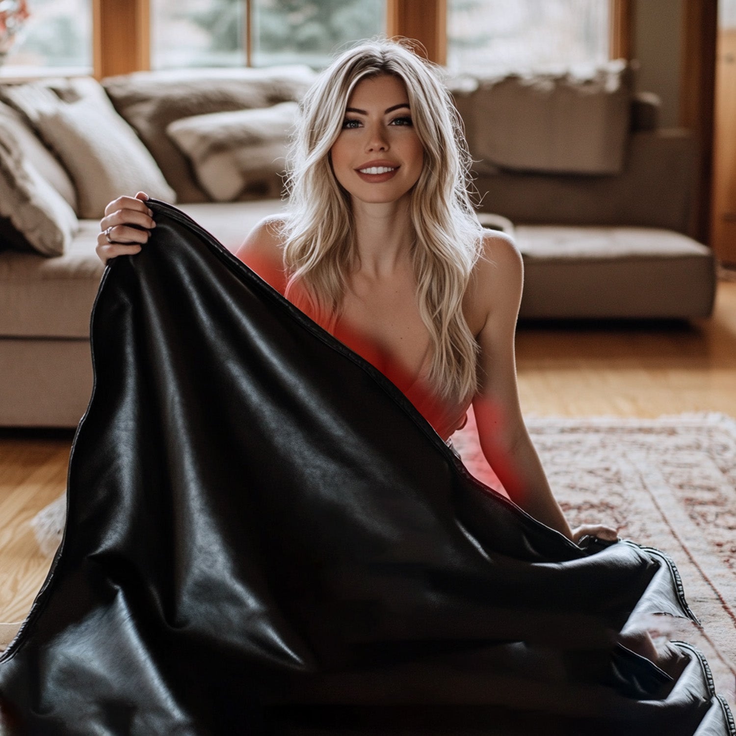 Megelin 3-in-1 Sauna Blanket with Red Light - Megelin