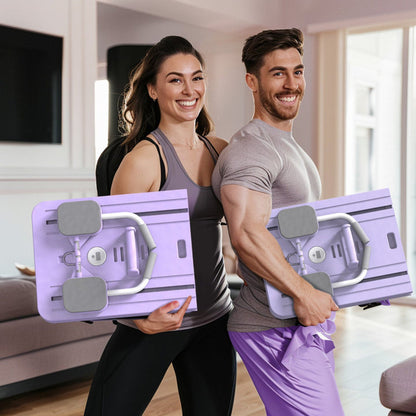 Its lightweight and foldable design means you can take it with you wherever you go, ensuring you never miss a workout—whether at home, the gym, or on travel.
