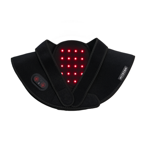 Experience advanced neck and shoulder relief with Megelin WrapLux Laser+LED Wear. 