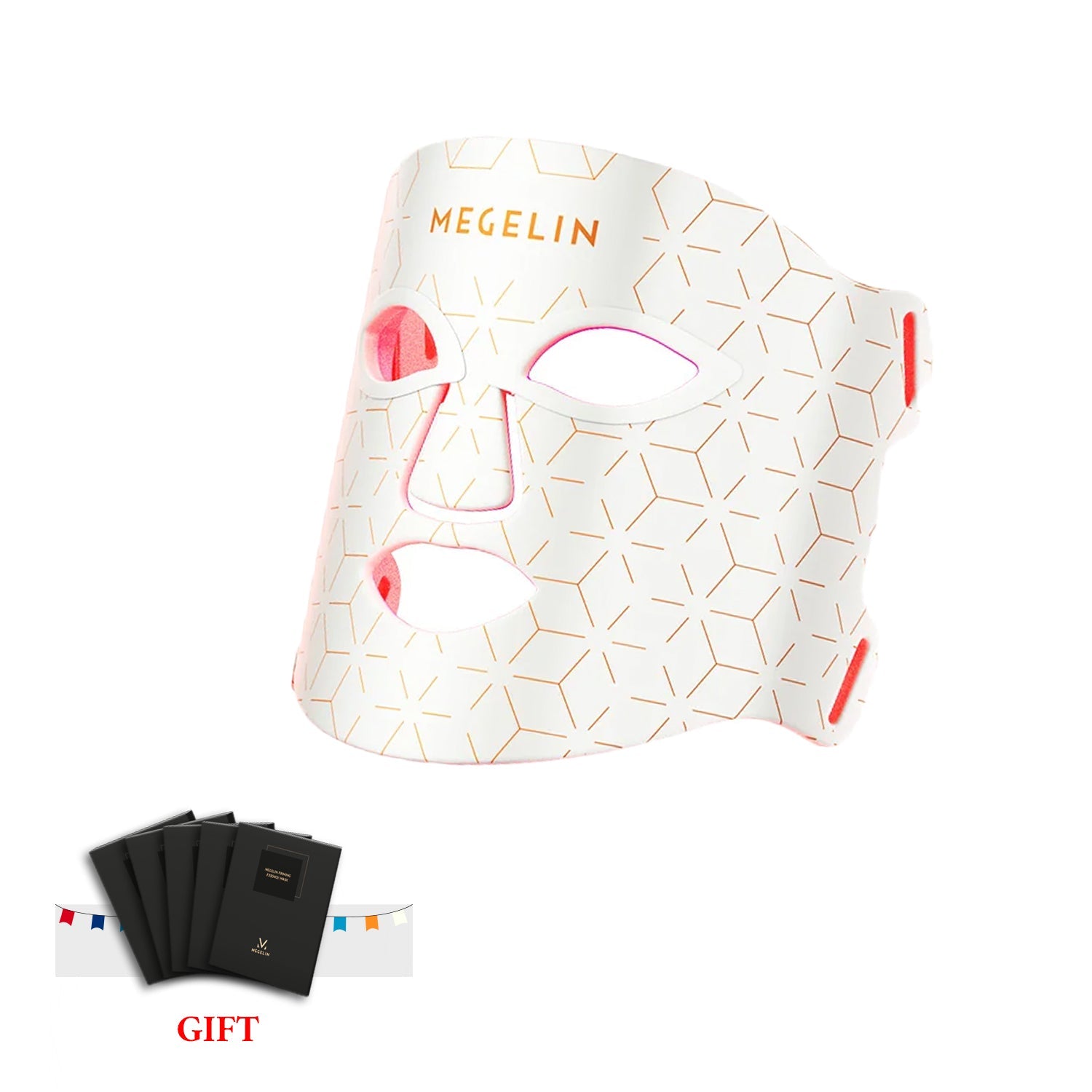 Megelin LED Light Therapy Face Mask