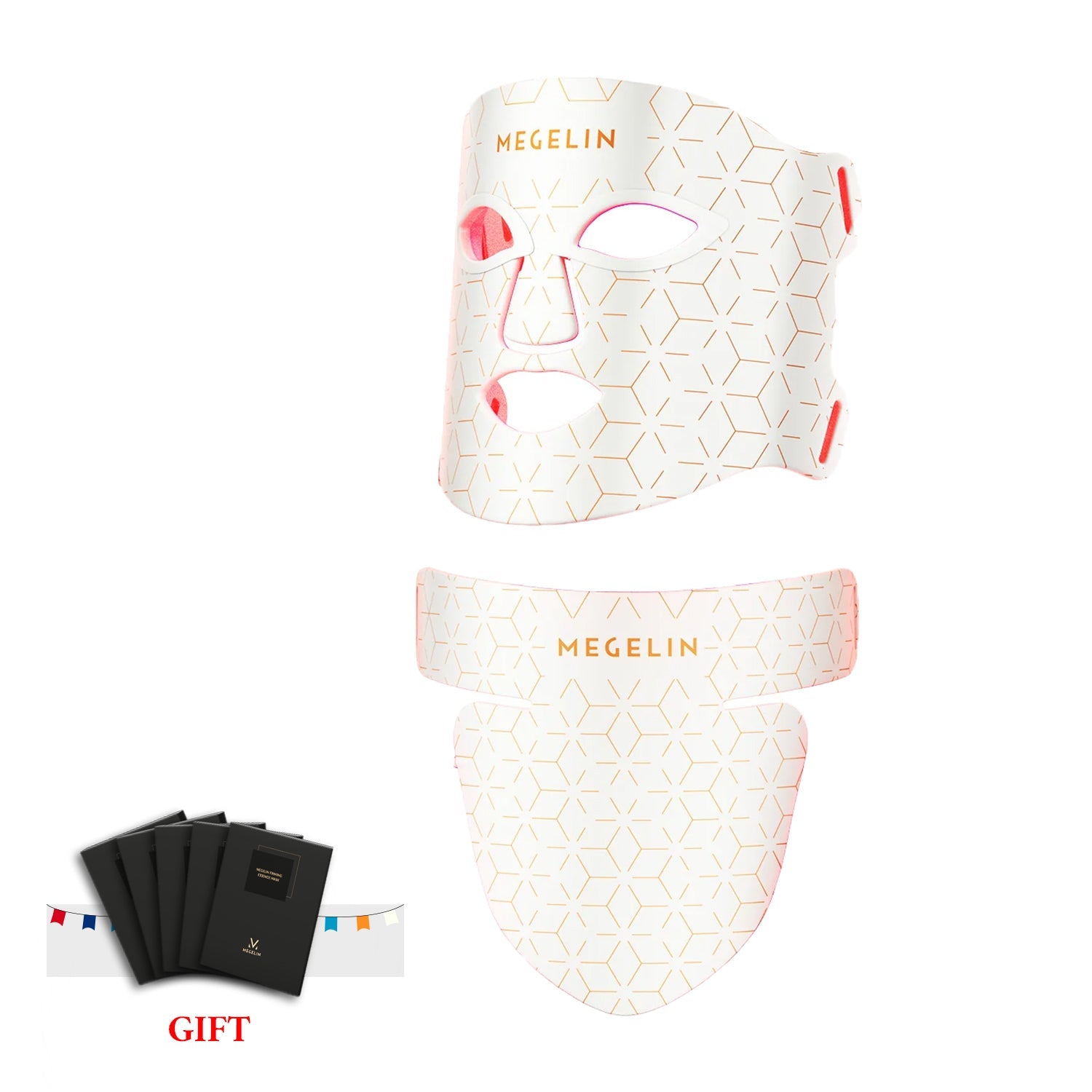 Megelin LED Light Therapy Face Mask