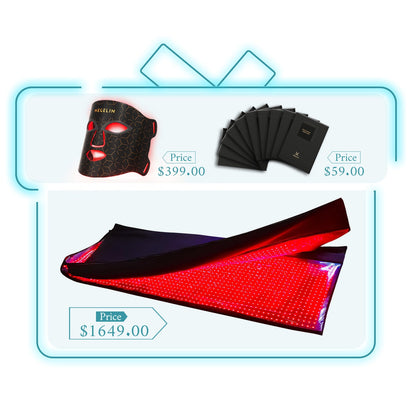 Megelin Red and Infrared Light Therapy Bag