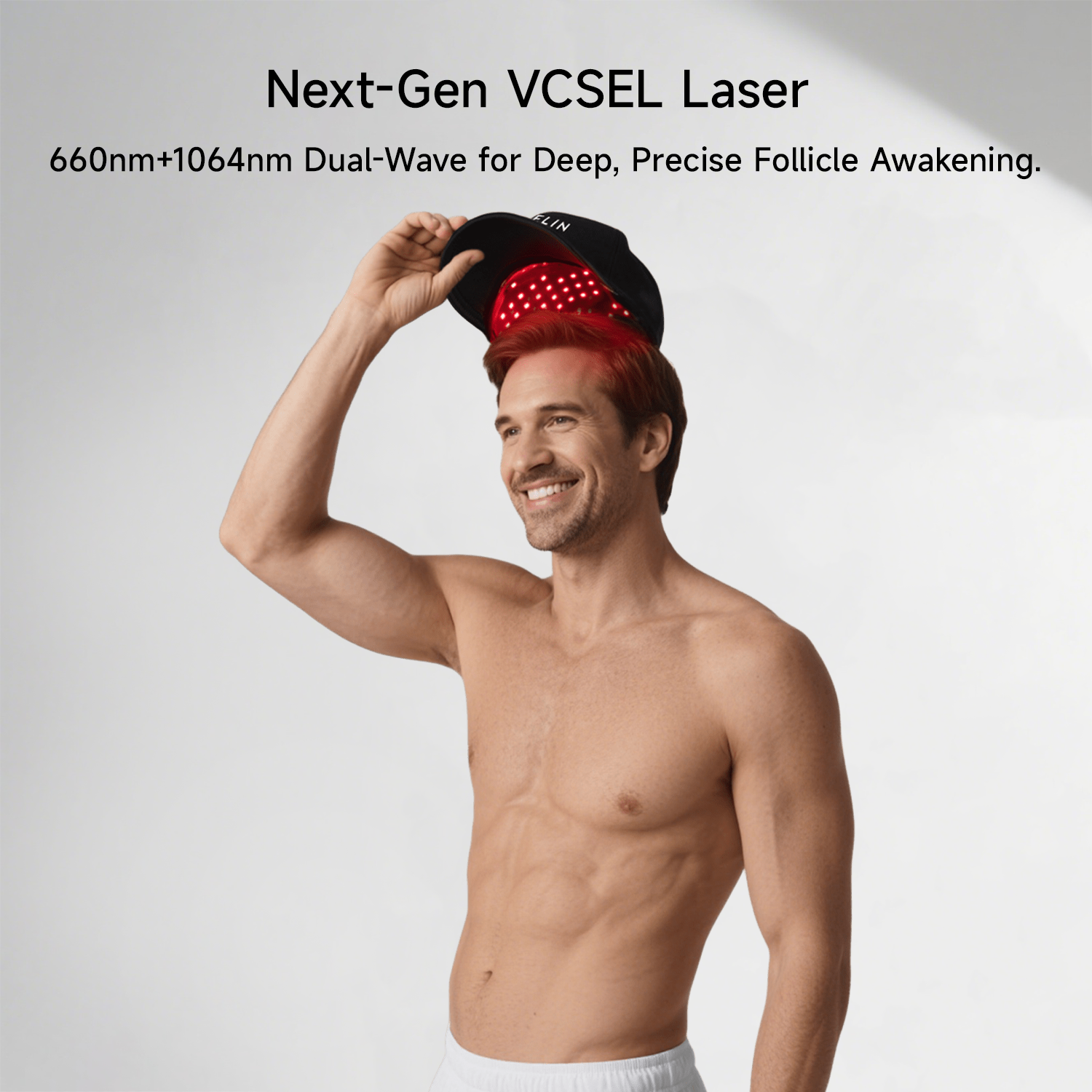 GrowLux Laser+LED Cap - Megelin