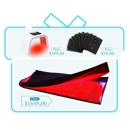 Megelin Red Infrared Light Therapy Bag