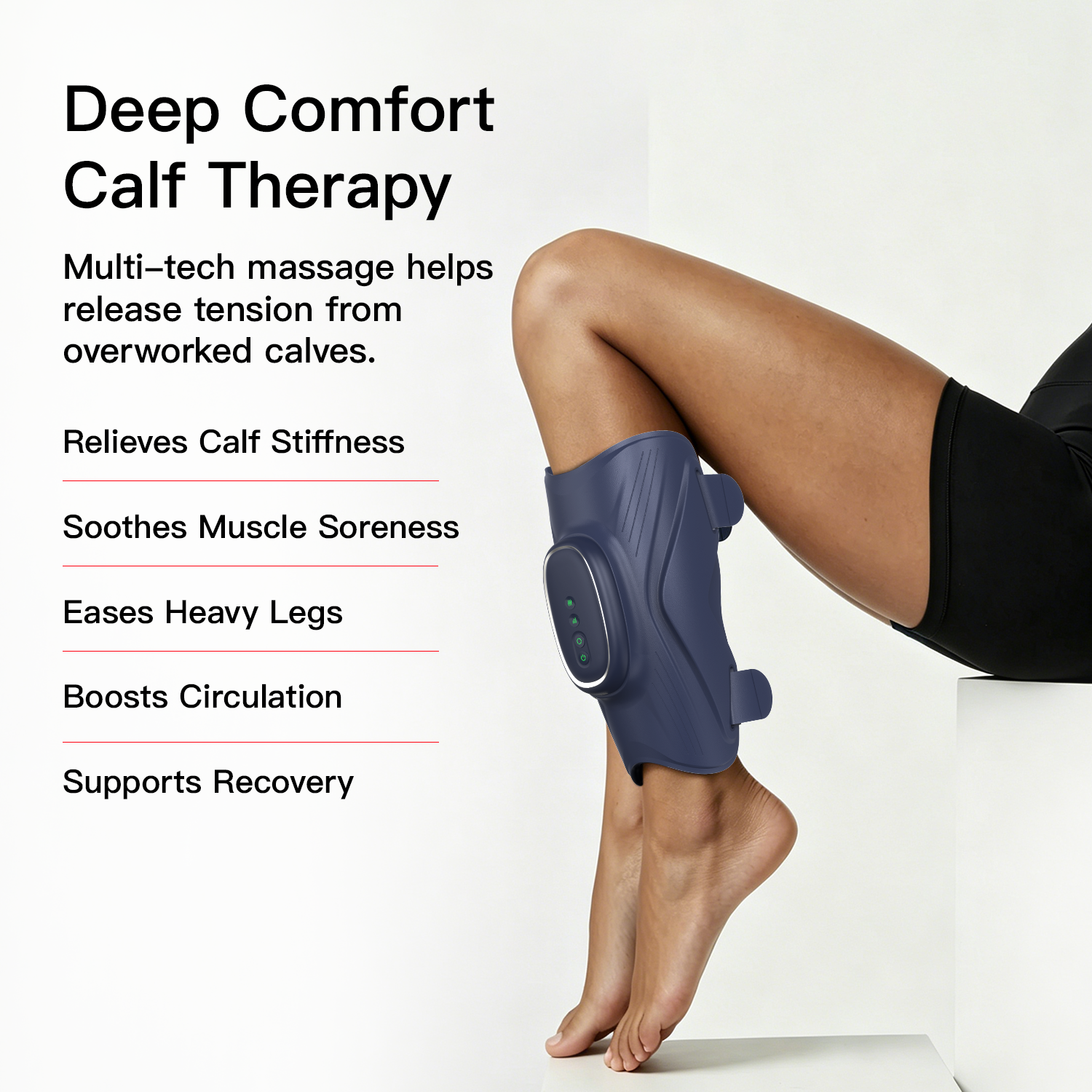 Heated Air Compression Calf Massager