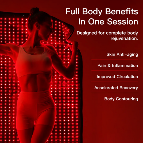 Megelin Red and Infrared Light Therapy Mat