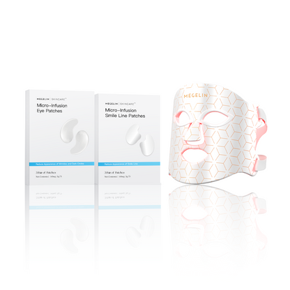 Megelin LED Red Light Therapy Face Mask - Megelin