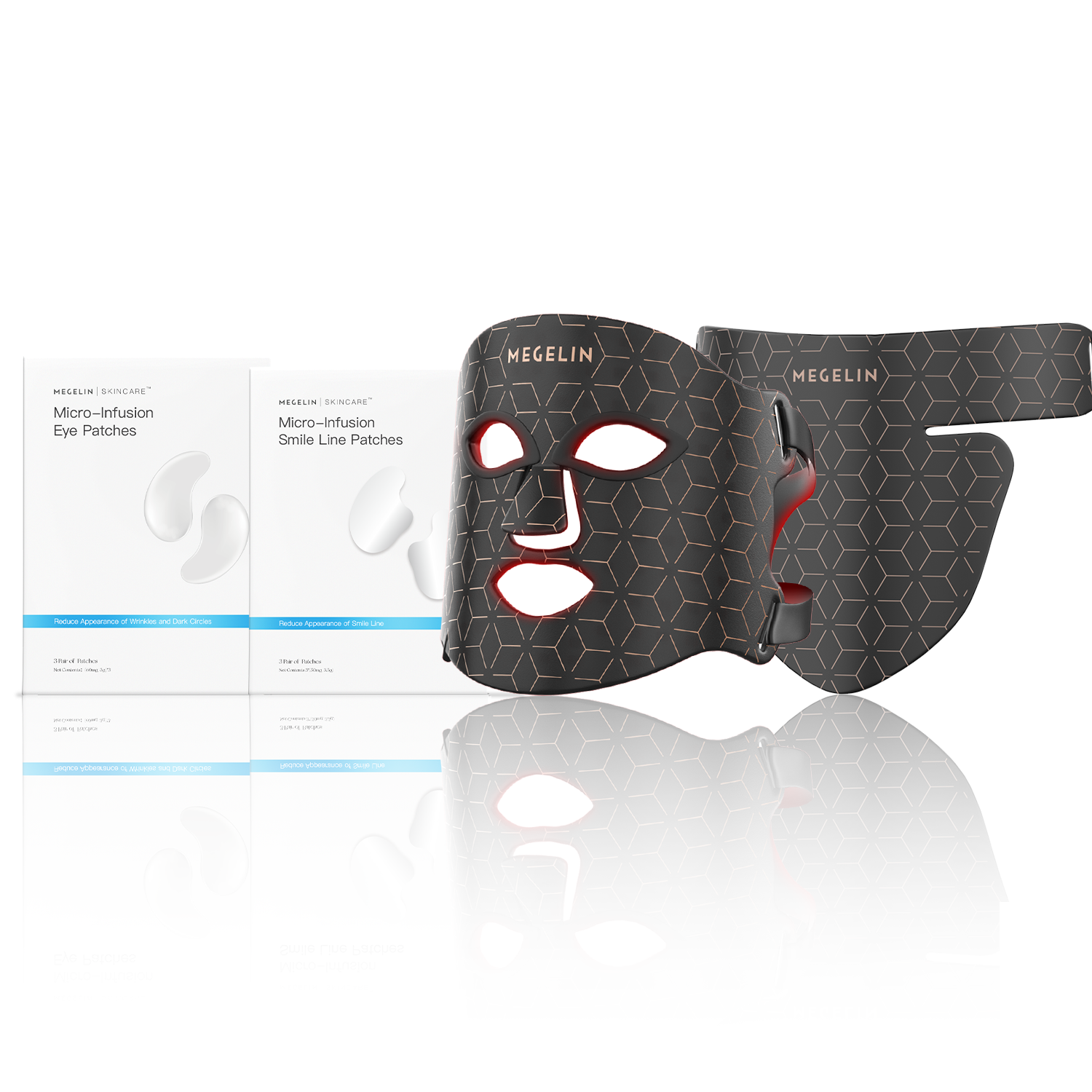 LED Red Light Therapy Mask - Megelin
