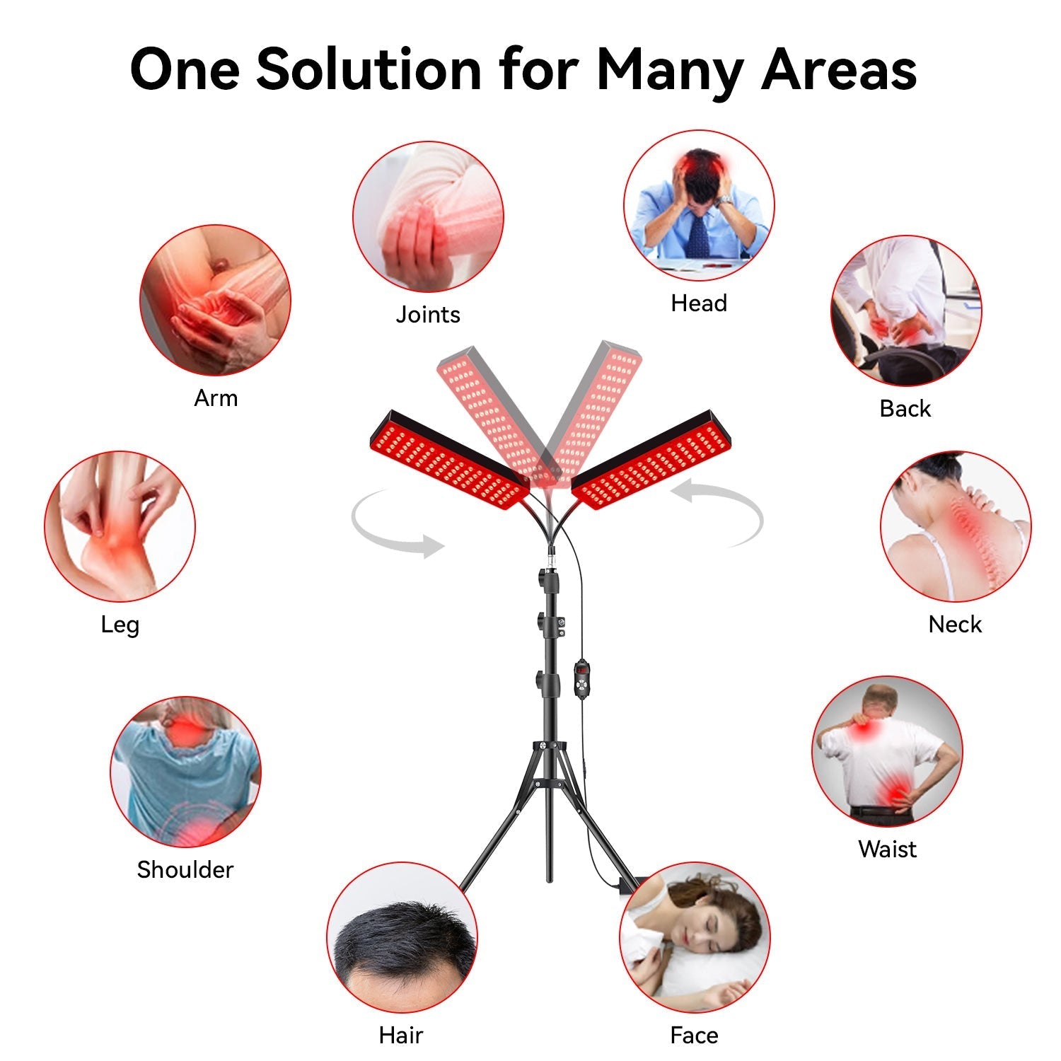 Megelin Red Light Therapy Lamp