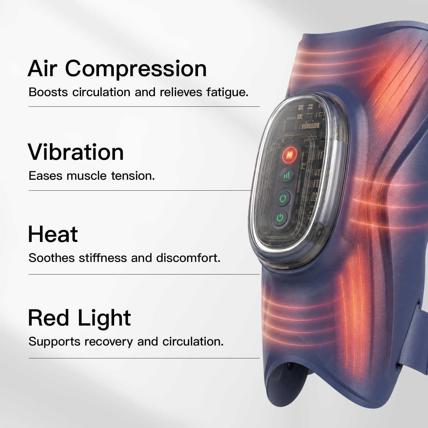 Heated Air Compression Calf Massager