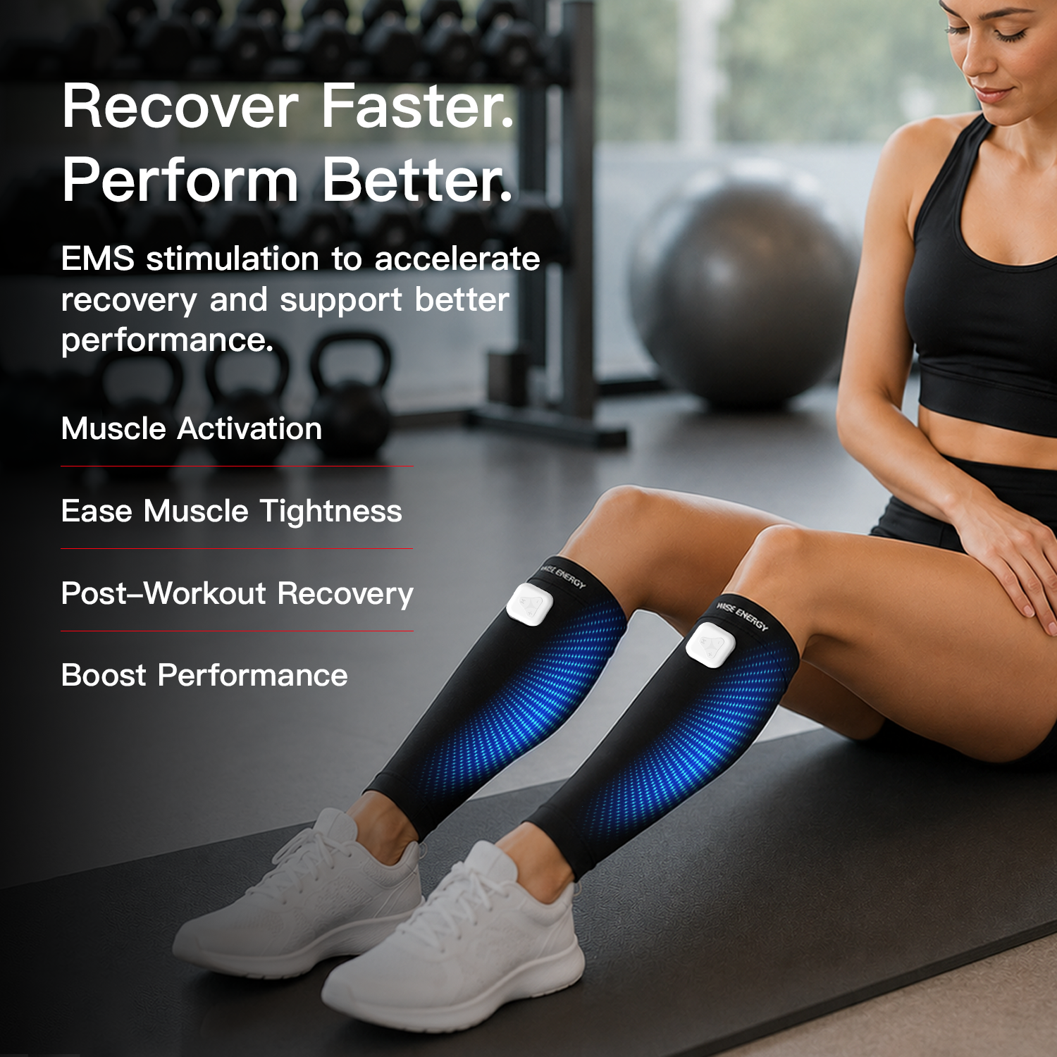 EMS Soothing Sleeves for Calf