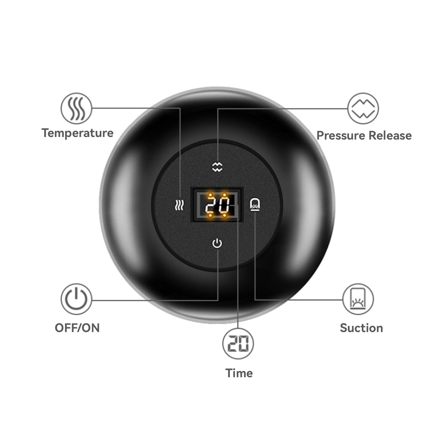 Megelin Red Light Cupping Therapy Massager