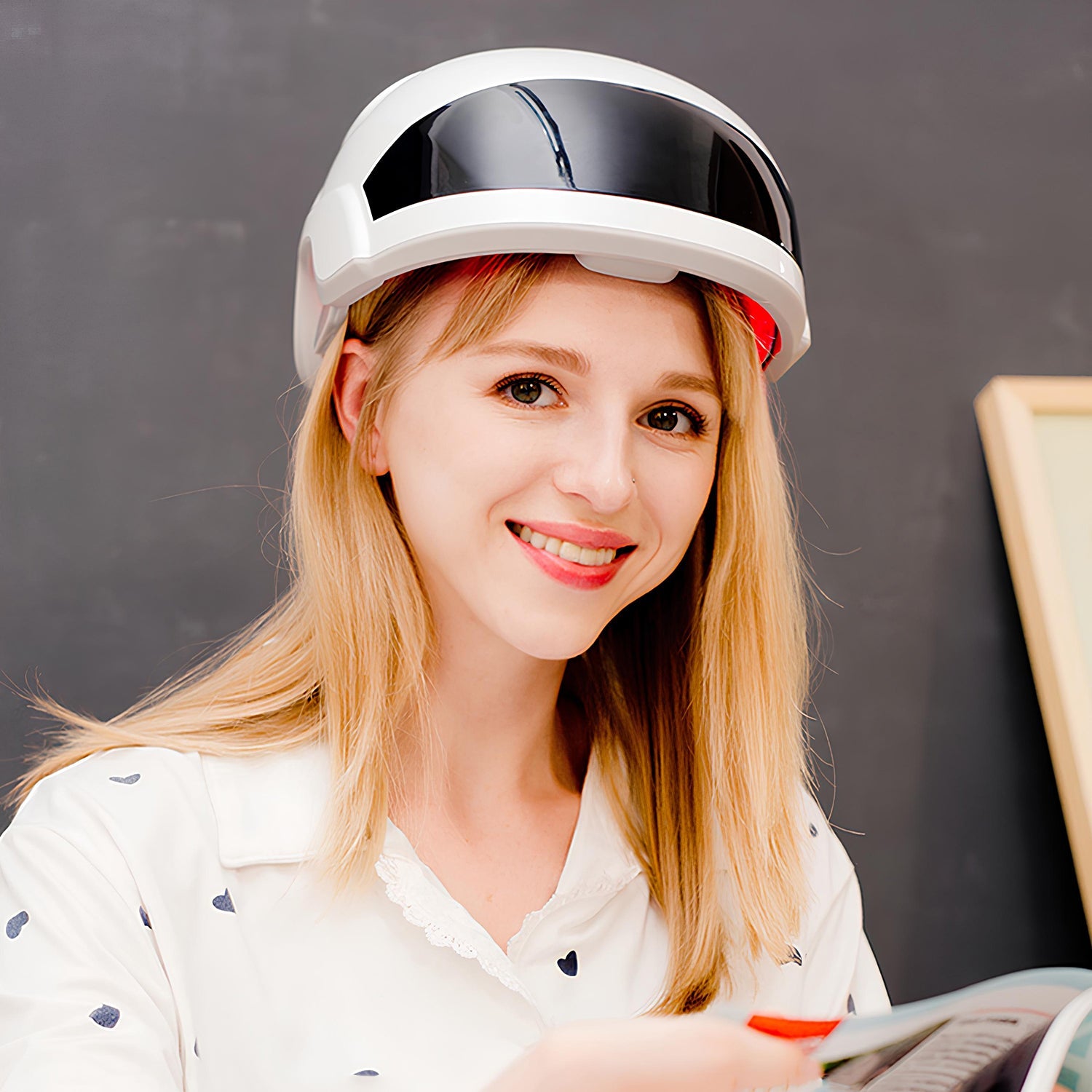 Laser &amp; LEDs Hair Growth Helmet