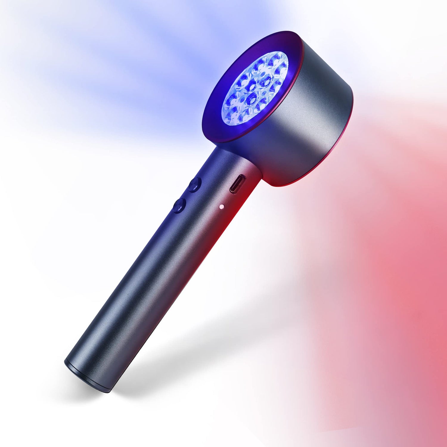 Megelin Red and Blue Light Therapy Handheld Device