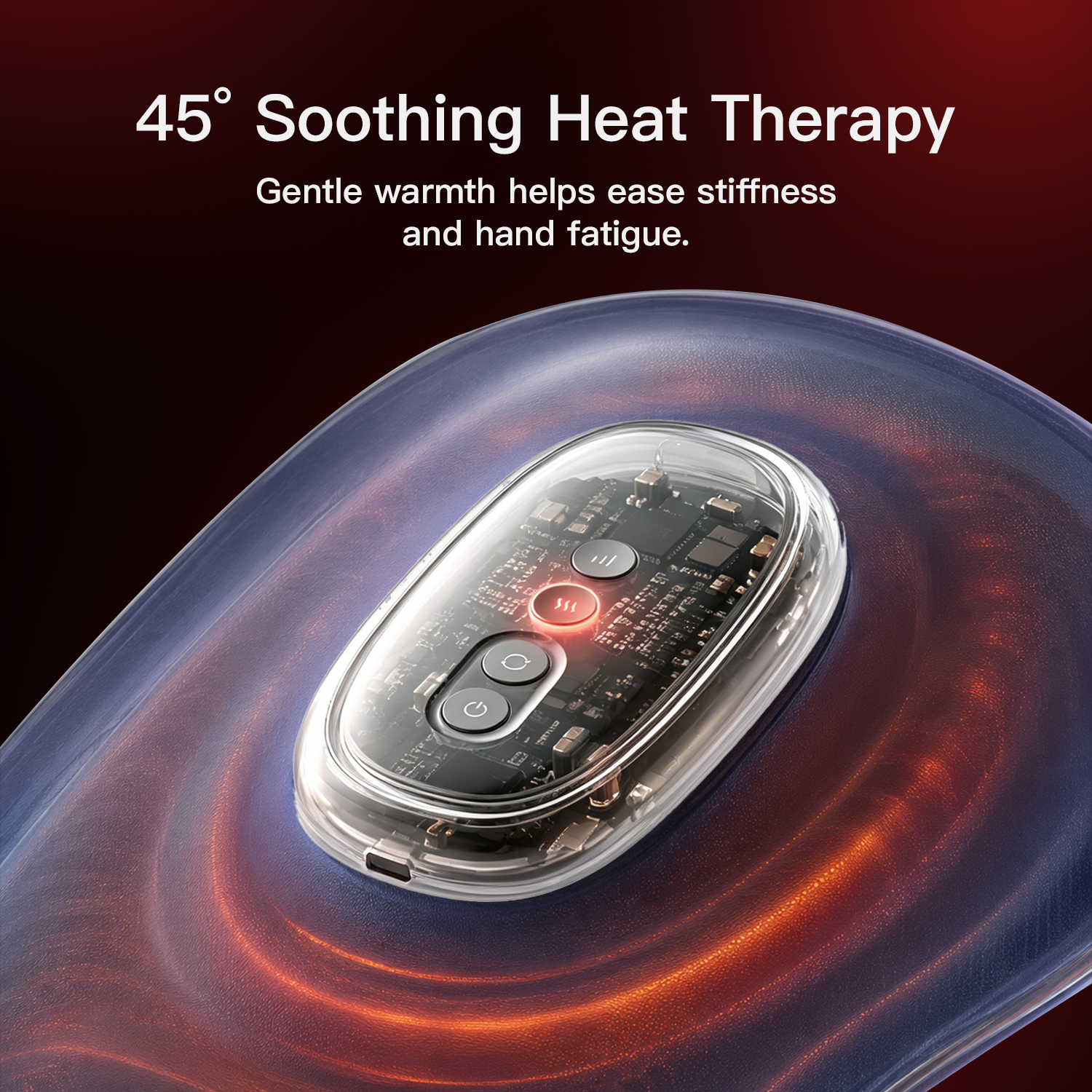Heated Air Compression Hand Massager