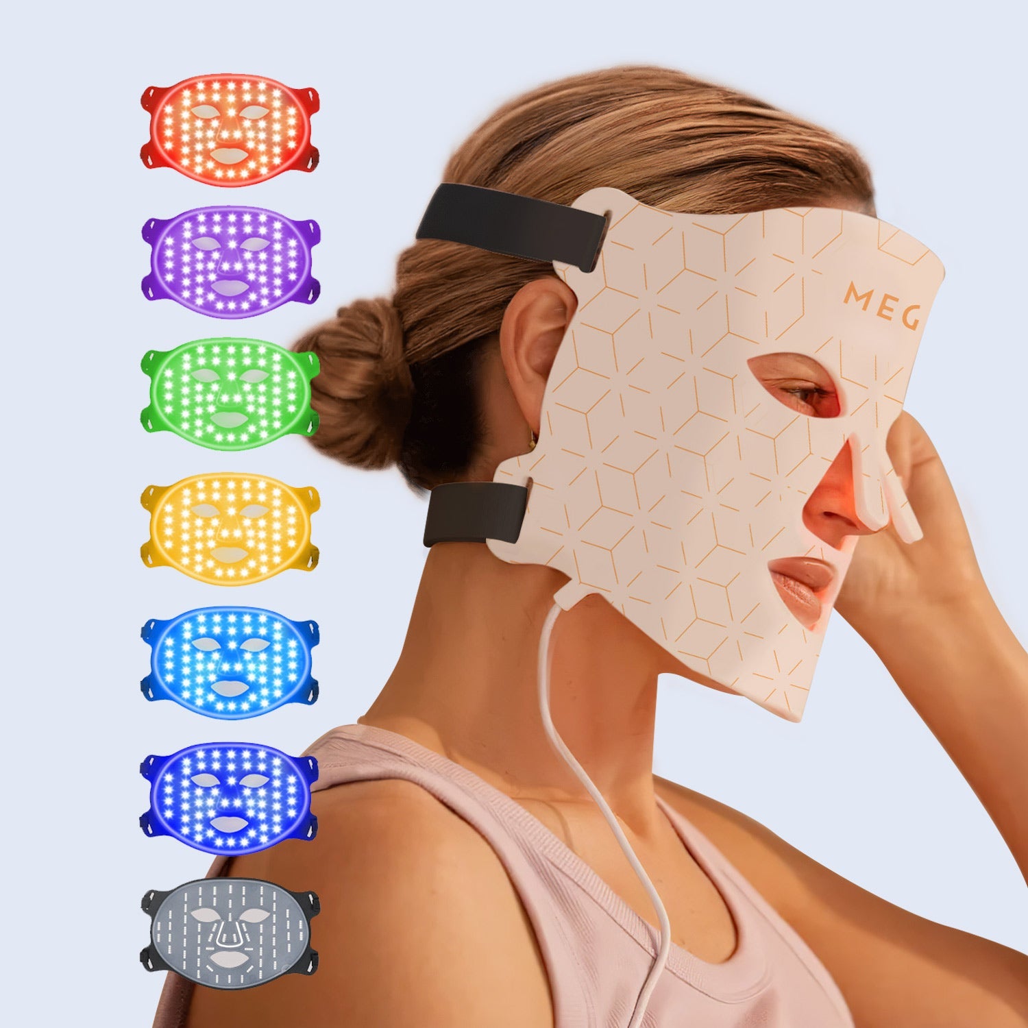 Megelin LED Light Therapy Face Mask