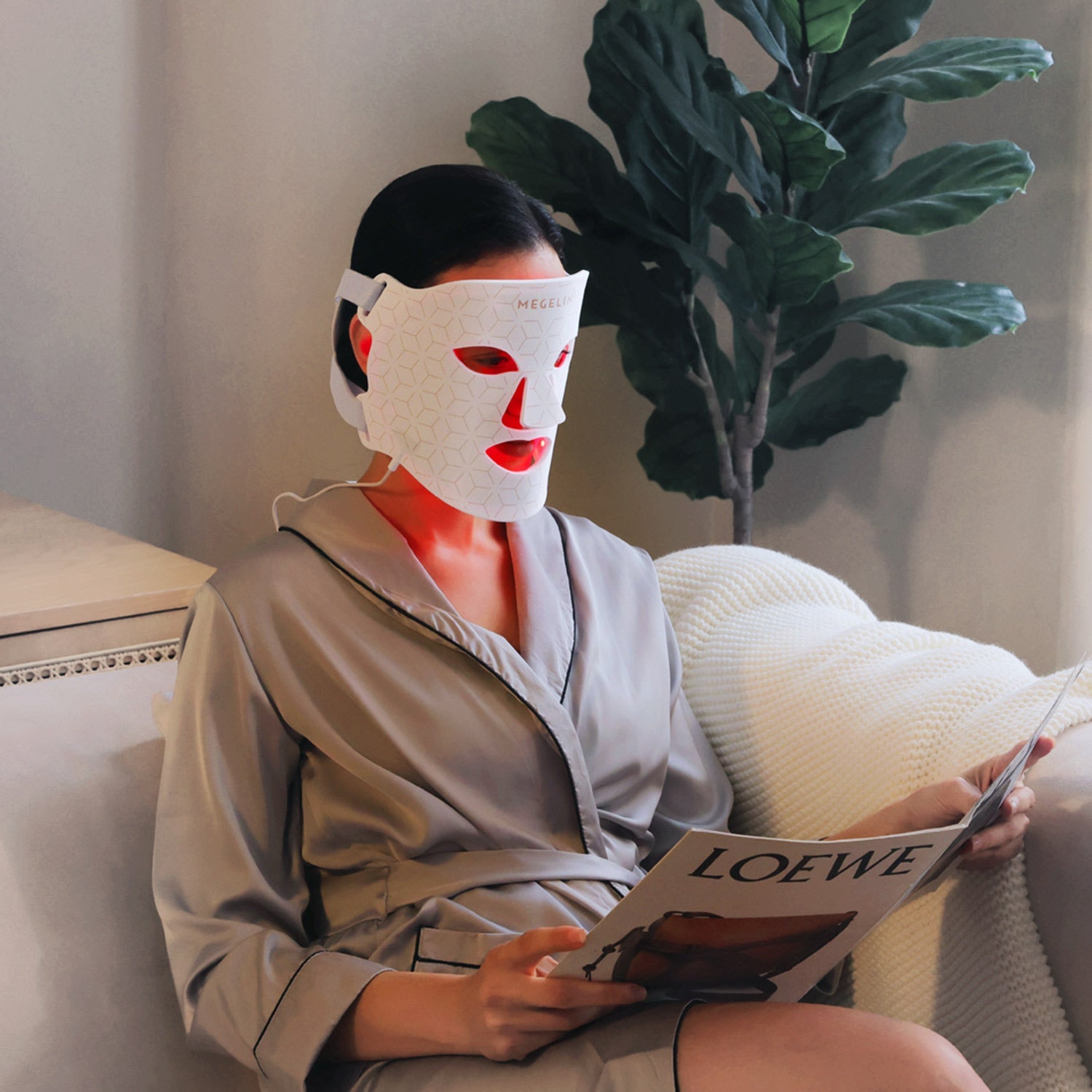 Megelin LED Light Therapy Face Mask