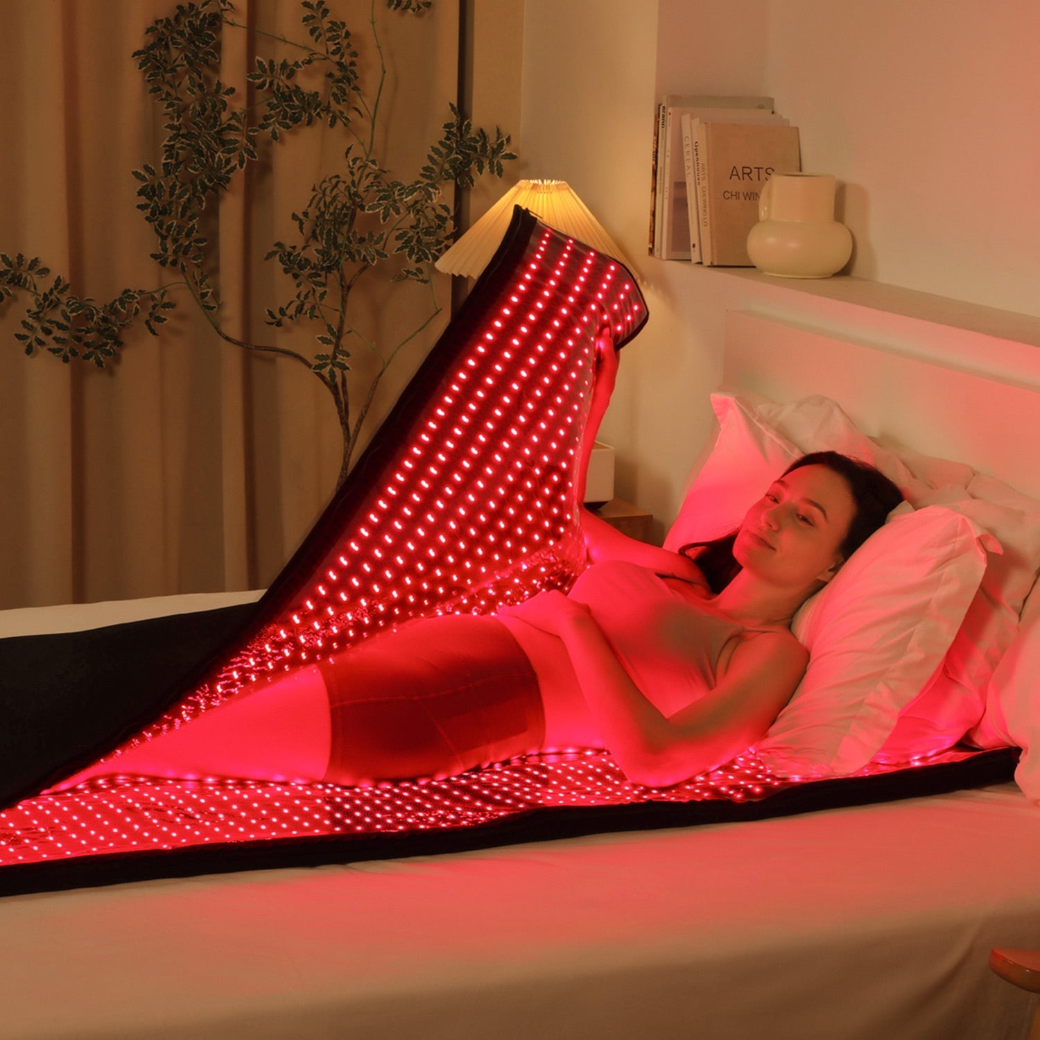 Megelin Red and Infrared Light Therapy Bag