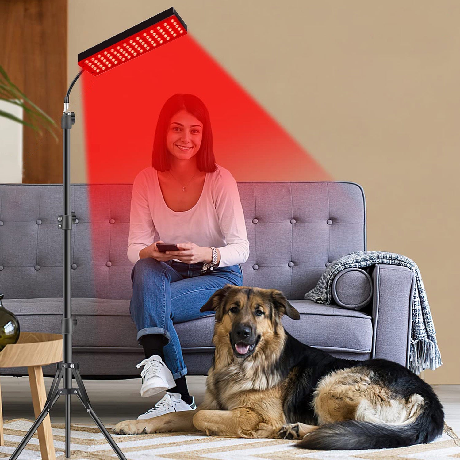 Megelin Red Light Therapy Lamp