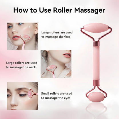 Roller Massager and Gua Sha Board